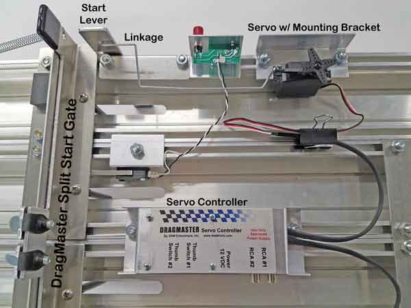 DragMaster Servo Remote Start System